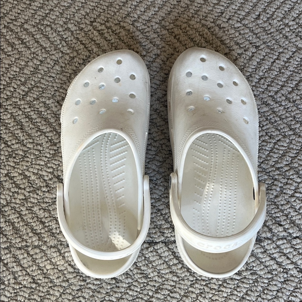 CROCS - Men’s 10/12' White